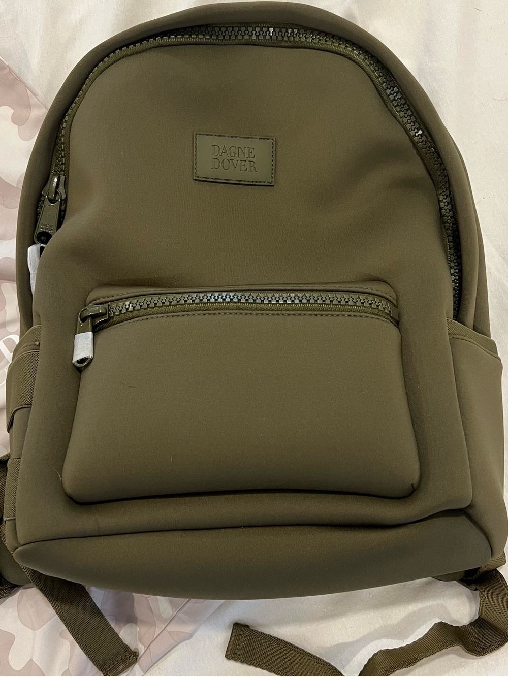 Dagne Dover Dakota Medium Backpack in Dark Moss - Picture 5 of 9